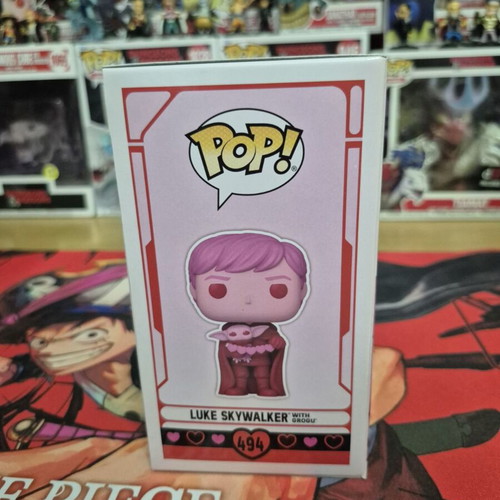 Funko Pop Star Wars #494 Luke Skywalker with Grogu like new