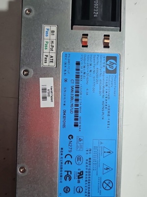 HP HSTNS-PL14 power supply used, 460 Watt, hot-plug