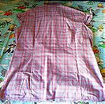  Quechua Ροζ καρό κοντομάνικο πουκάμισο size XL