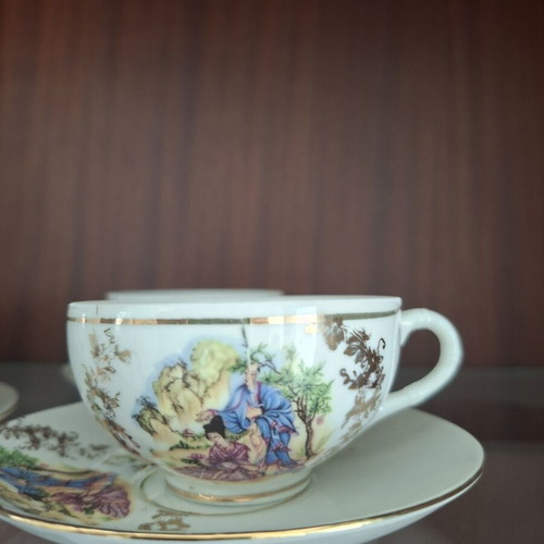 Vintage porcelain tea set