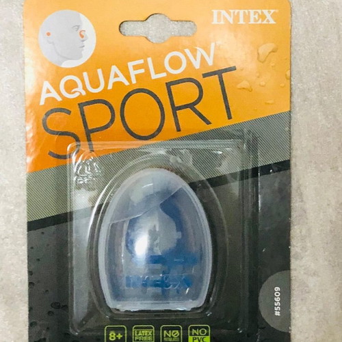 Earplugs and nose clip set new, multicolor, PVC