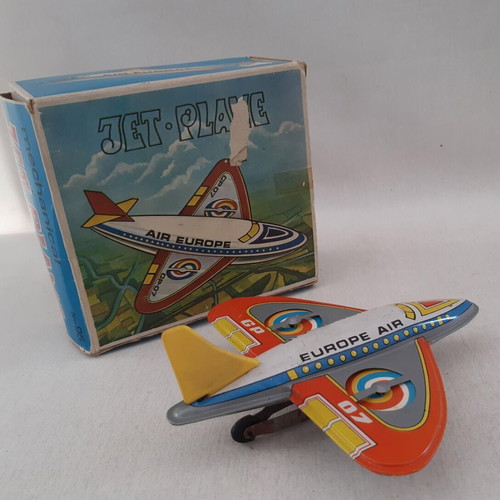 Jet plane No95 Priftis used, friction, made in Greece