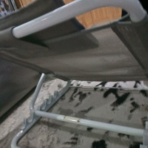 Back support lifter frame like new, light gray