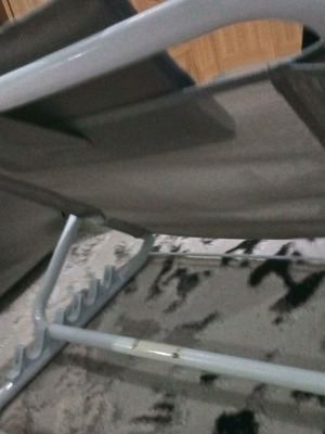 Back support lifter frame like new, light gray