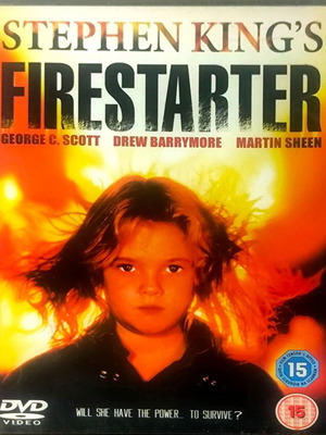Firestarter DVD ταινία με Drew Barrymore και George C. Scott