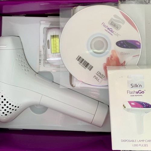 Laser αποτρίχωσης Silk n Flash&Go LU νέο με ανταλλακτικές λάμπες
