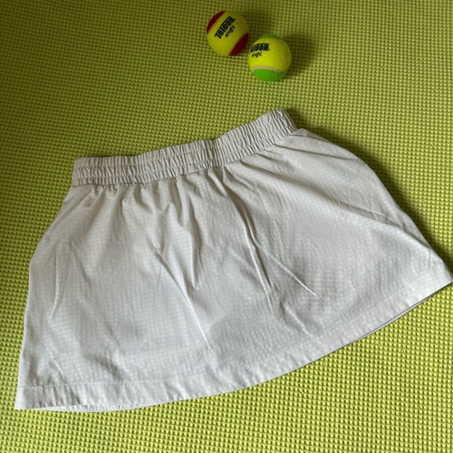 Adidas tennis skirt like new, white with pink details