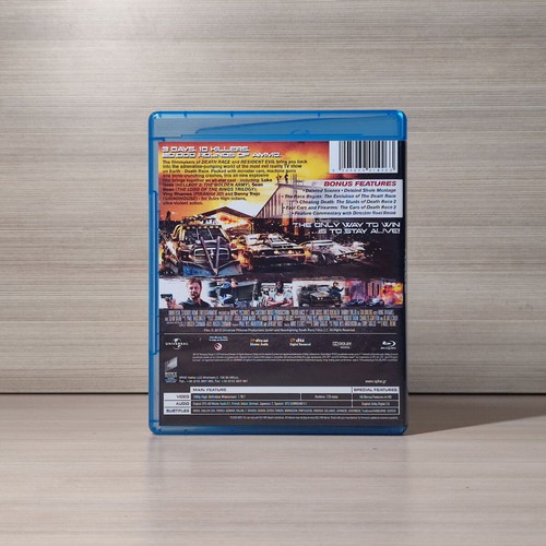 Death Race 2 Blu-Ray used with Greek subtitles