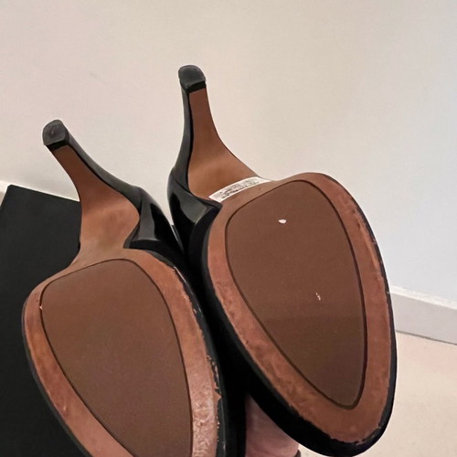 Clarks heels new, size 38, black with strap