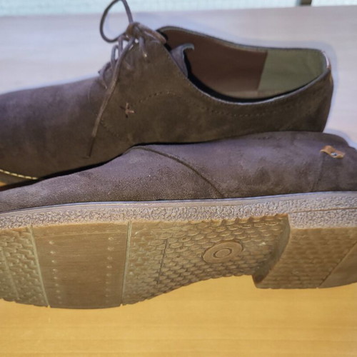 Ustyle Suede ανδρικά casual παπούτσια καφέ νούμερο 44
