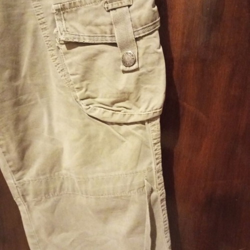 Cargo shorts used, khaki, size S