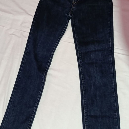 Classic women's jeans, size S, dark blue