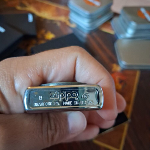 Zippo Scorpion Emblem 2003 lighter new with original box