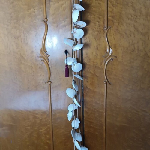 Decorative garland with shells 3m new