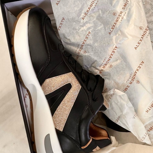 alexander smith leather sneaker 39 brand new