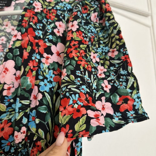Long floral dress New Look, like new, multicolor, size S