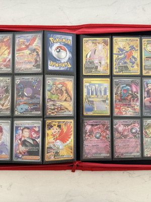 Destined Rivals master set with 60 full art and 13 promo cards, like new