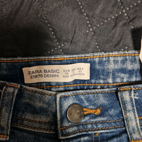 Zara jeans like new, blue, sizes XXS and XS