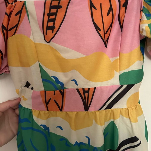 Kate London long summer dress like new, multicolor, size S