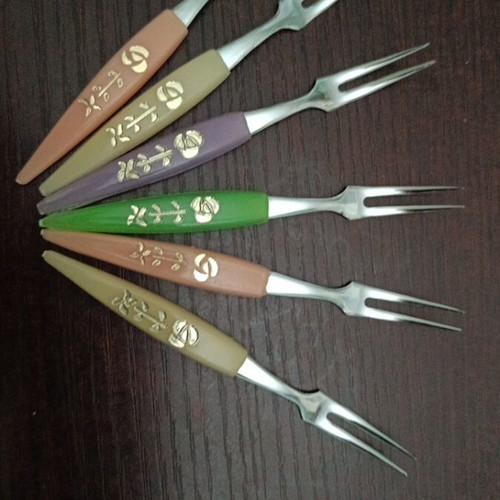 Vintage small forks set, 6 pieces