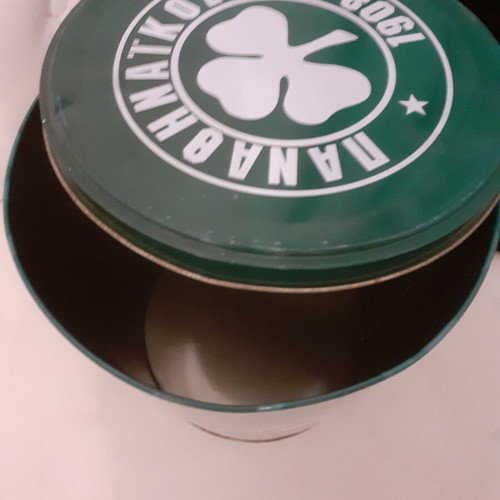 Metal Apple Panathinaikos box like new