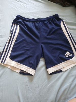 Adidas retro shorts lot of 2 pairs used, satin and classic