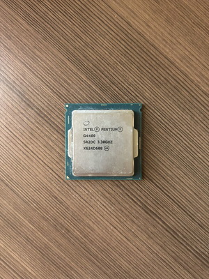 Intel Pentium G4400 processor used, Skylake 6th gen, 3.30 GHz