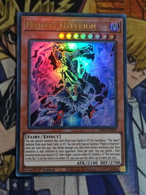 Majesty Hyperion Effect Monster κάρτα σαν καινούργιο
