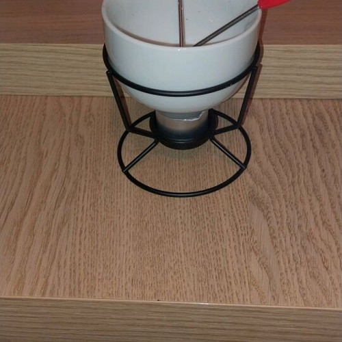 Chocolate fondue set like new