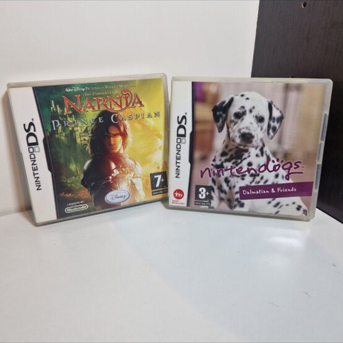 Nintendo DS games Nintendogs and Narnia like new