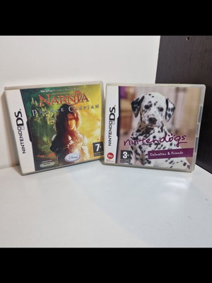 Nintendo DS games Nintendogs and Narnia like new