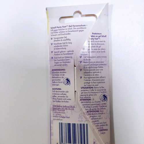 Scholl Party Feet silicone gel insoles set of 2 for heels