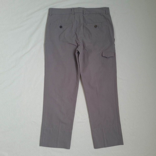 Nicole Farhi women's chino capri pants size S W28 L25, gray