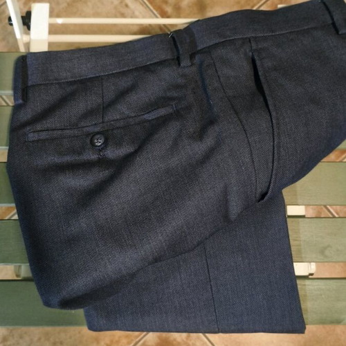 Primark men's regular fit pants 44S like new, grey-blue