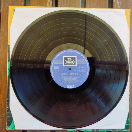 Greek Sounds LP vinyl used, laiko album