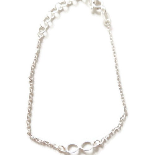 Children's infinity bracelet made of 925 silver new