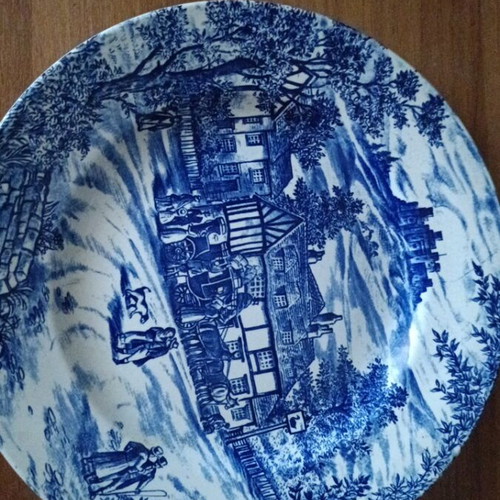 Vintage collectible English plate