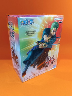Roronoa Zoro figure One Piece Senkouzekkei Banpresto 15cm new