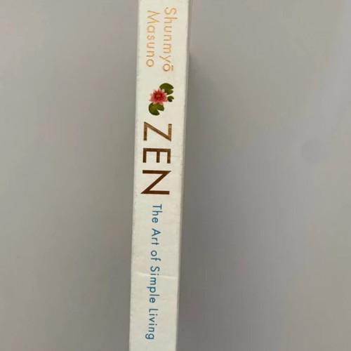 Zen The Art of Simple Living by Shunmyō Masuno like new, English