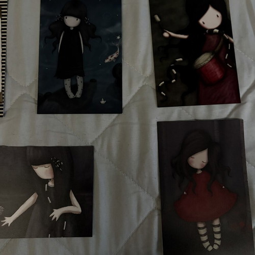 Santoro Gorjuss Photocards Panini like new