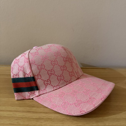 Gucci cap, pink, one size