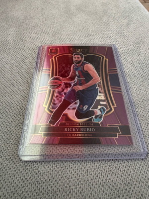 Panini EuroLeague Select 2023-2024 Ricky Rubio Card new