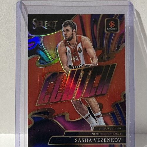 2025-26 Select Euroleague Sasha Vezenkov Clutch card like new