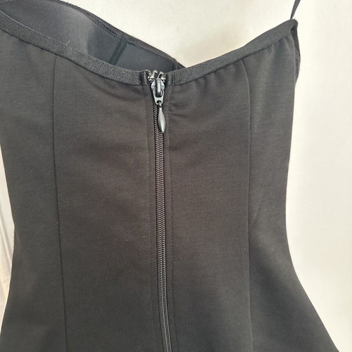 Bustier Med black lace like new, size S