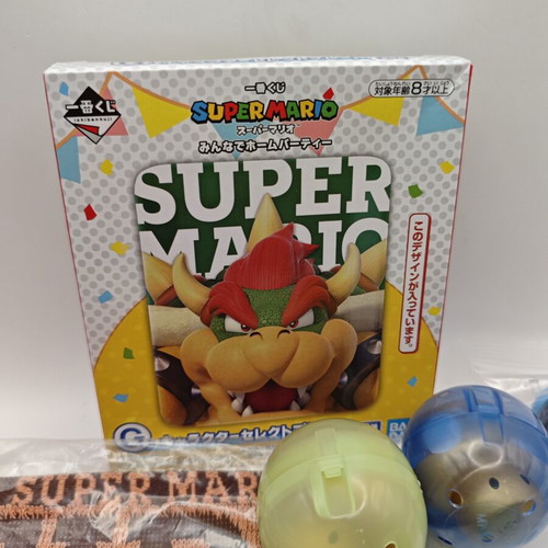 Super Mario merch bundle used, official collectibles