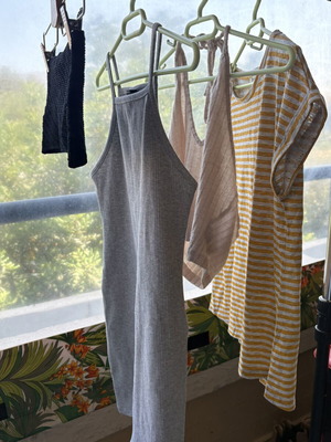 Summer bundle of 4 women's clothes size S Bershka Mavi Shein like new