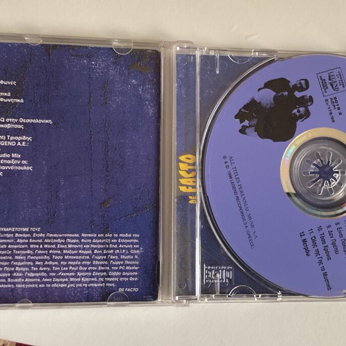 De Facto 3 CD used set