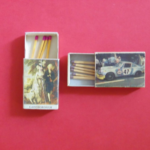 Matchboxes used from Spain and Madeira (Portugal)