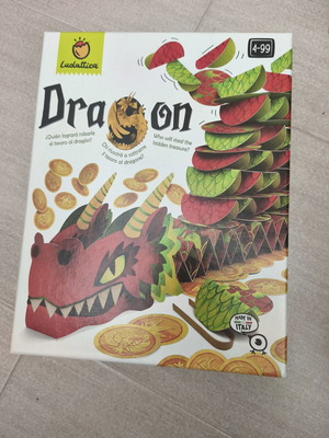 Dragon board game by Ludattica, educational