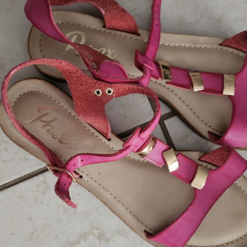 Parex sandals new, size 39, pink